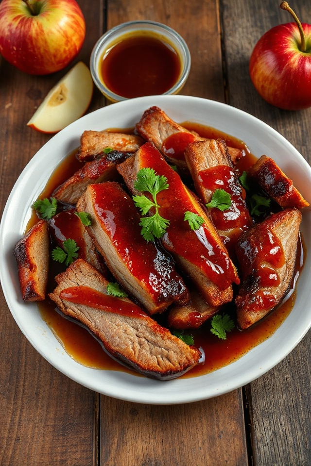 apple ginger bbq sauce