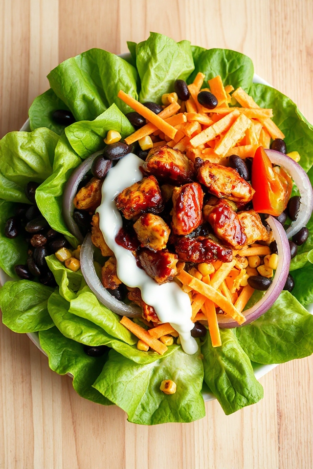bbq chicken salad recipe