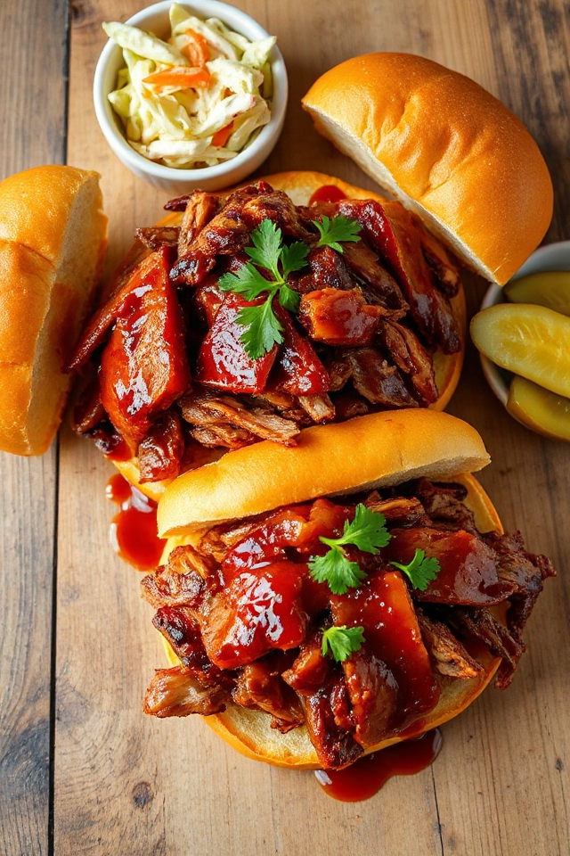 bbq pork with glaze