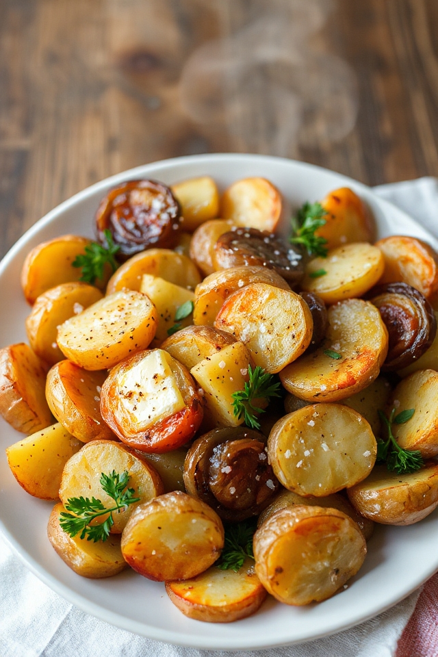 bbq potatoes with onions