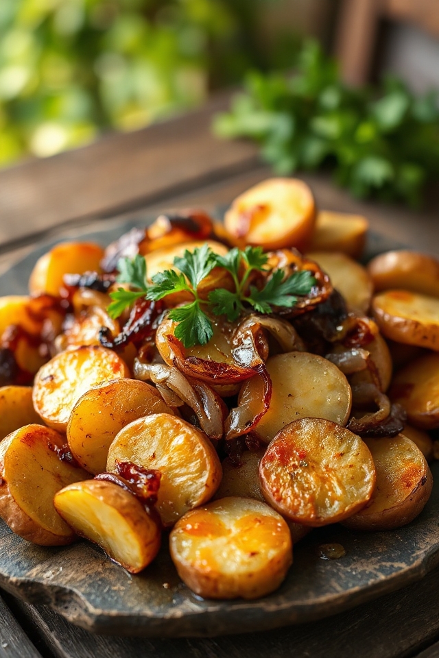 bbq potatoes wrapped in foil