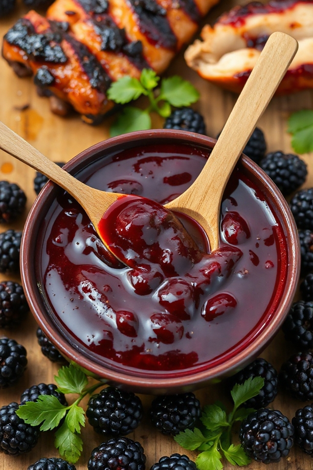 blackberry infused barbecue sauce recipe
