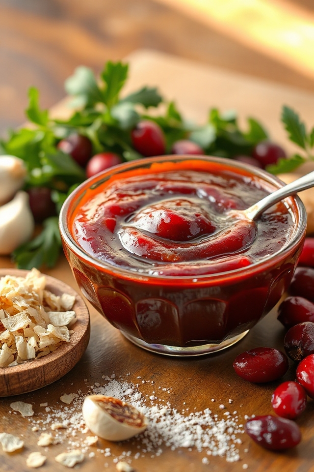 cranberry bbq sauce recipe