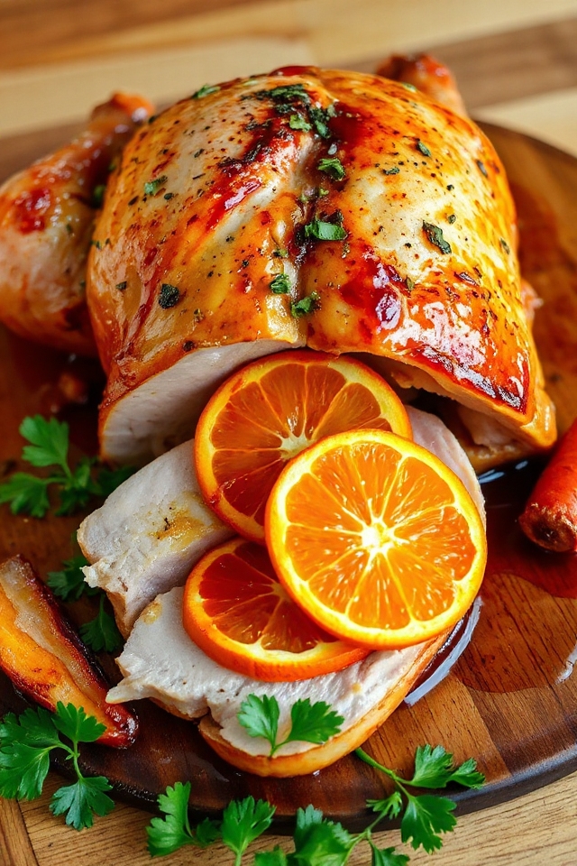 garlic orange bbq turkey recipe