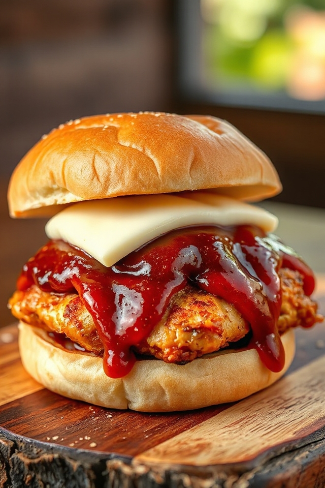 grilled bbq chicken sandwich
