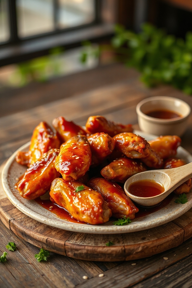 honey bbq wings recipe