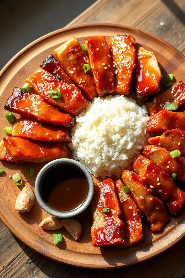 honey glazed chinese bbq pork