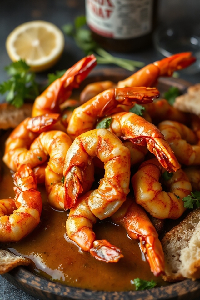 marinate and bake shrimp