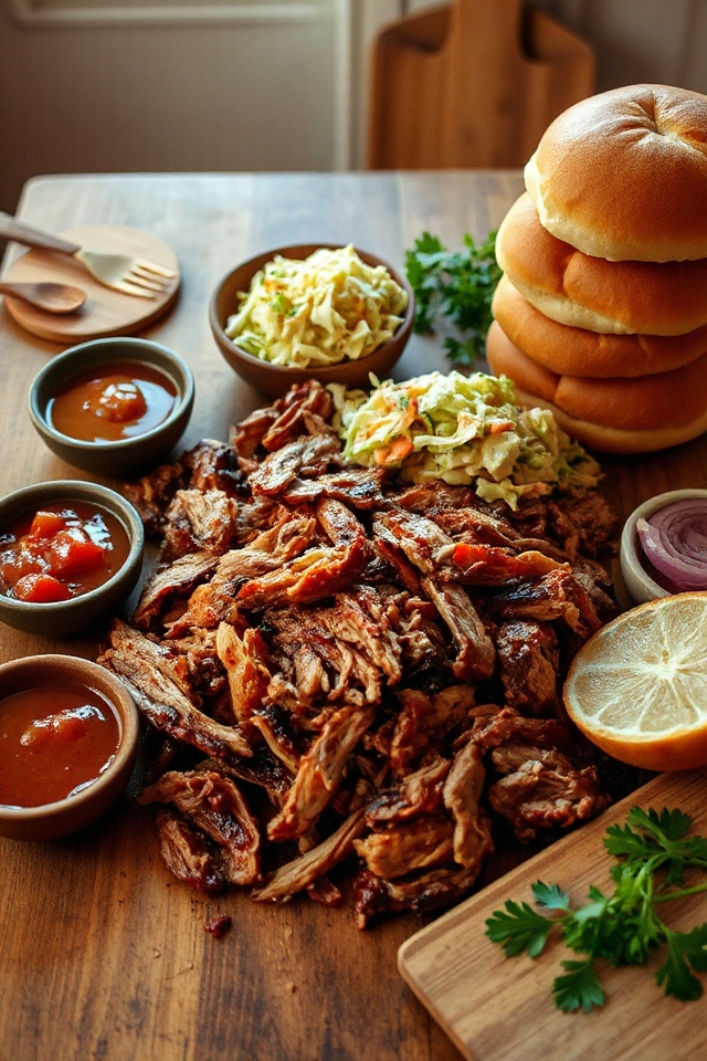 smoked paprika pulled pork