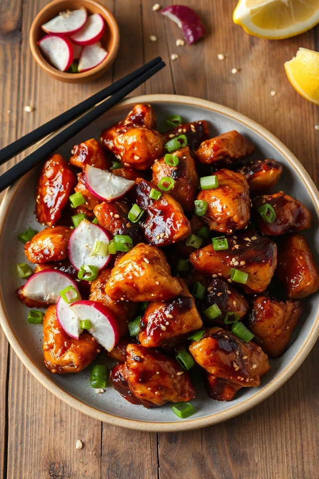 spicy korean bbq chicken