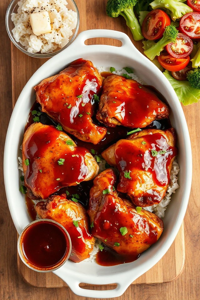 sweet and savory chicken