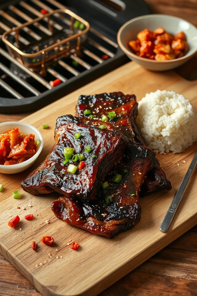 sweet marinated short ribs
