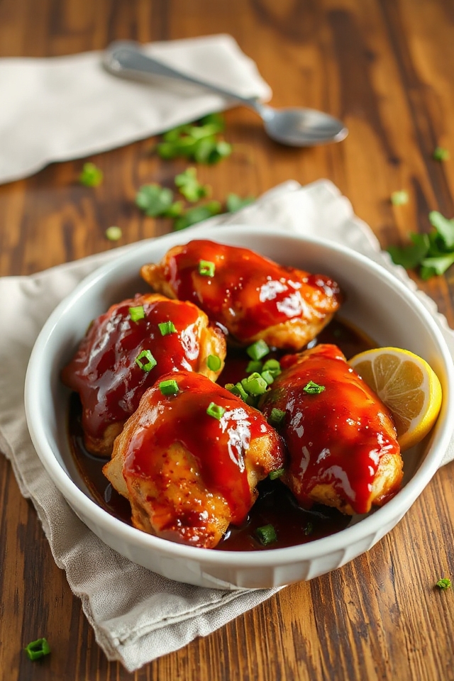 zesty baked bbq chicken