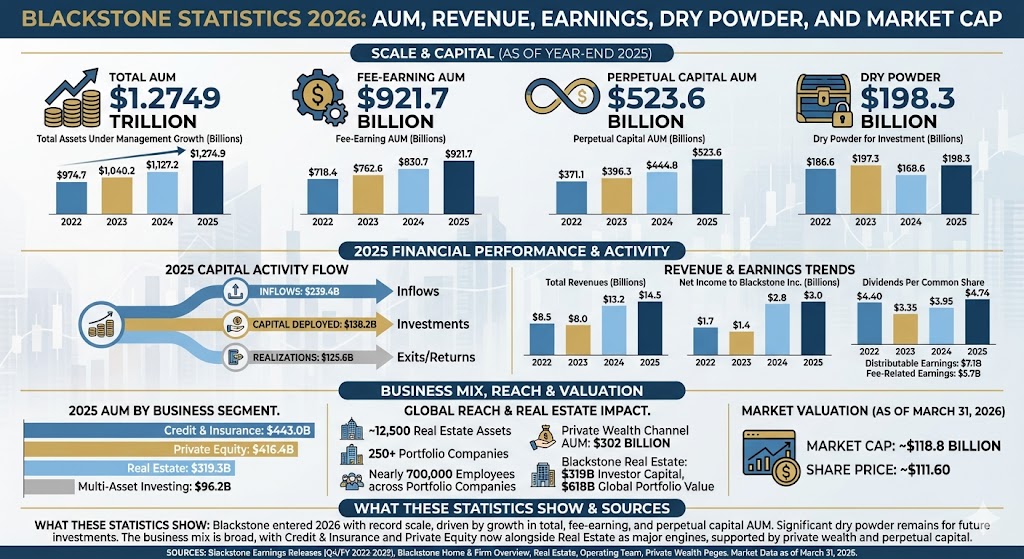 Blackstone statistics